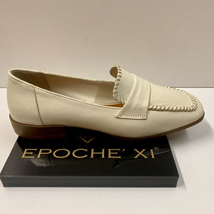 EPOCHE' XI 23551 MOCASSINO DONNA CON CUCITURE IN PELLE CREMA