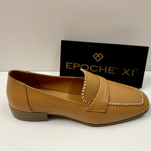EPOCHE' XI 23551 MOCASSINO DONNA CON CUCITURE IN PELLE CUOIO