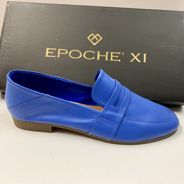 EPOCHE' XI 23112 MOCASSINO BASSO DONNA IN PELLE BLUETTE