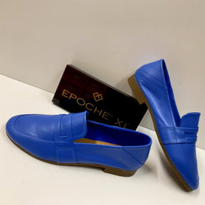 EPOCHE' XI 23112 MOCASSINO BASSO DONNA IN PELLE BLUETTE