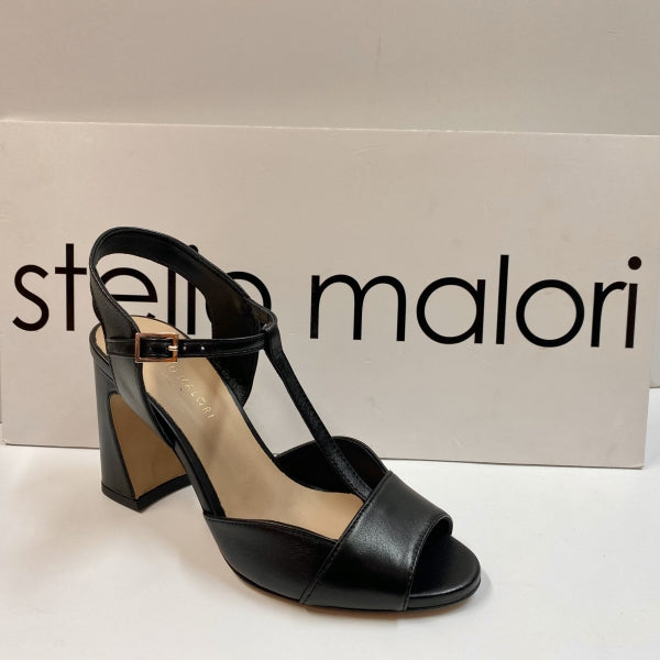 STELIO MALORI KAREN 8 SANDALO CON CINTURINO NERO DM CALZATURE
