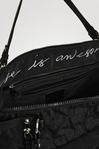 DESIGUAL 22SAXA32 BROSA RICICLATA TEXTURE NERO