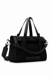 DESIGUAL A76 Borsa con cerchio in rilievo black