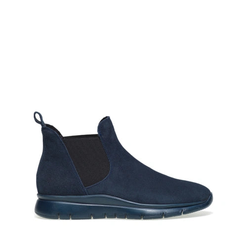 FRAU 42C3 BEATLES SPORTY IN PELLE SCAMOSCIATA BLU