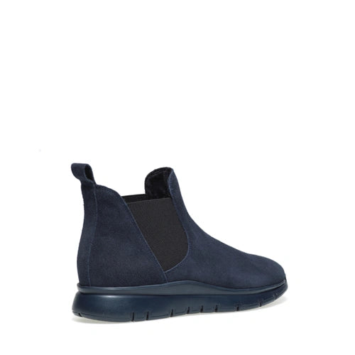 FRAU 42C3 BEATLES SPORTY IN PELLE SCAMOSCIATA BLU