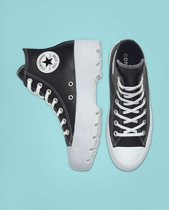 CONVERSE 567164 LUGGED LEATHER CHUCK TAYLOR ALL STAR BLACK