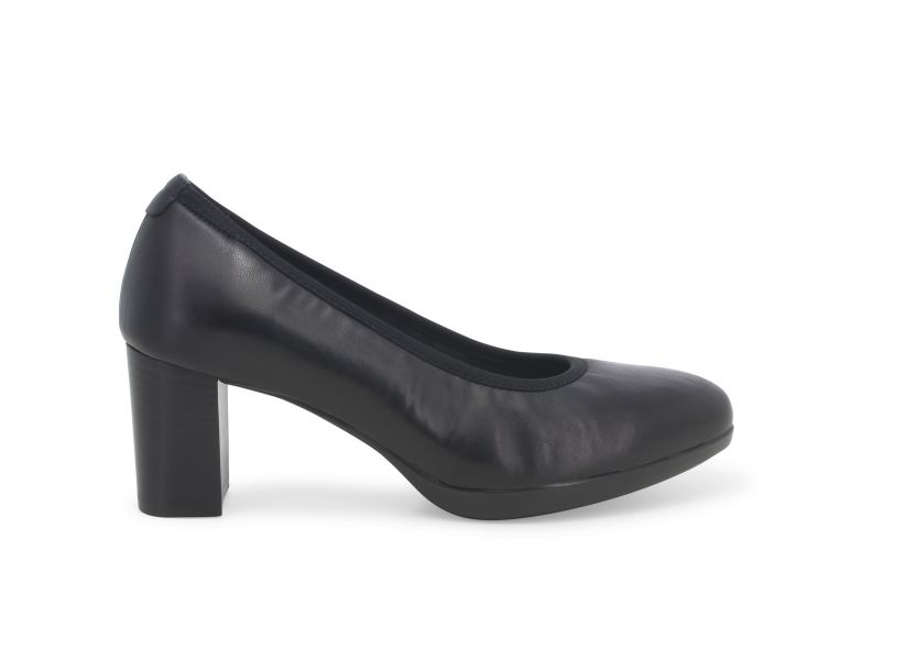 MELLUSO D5125 DECOLLETE DONNA IN PELLE NERO