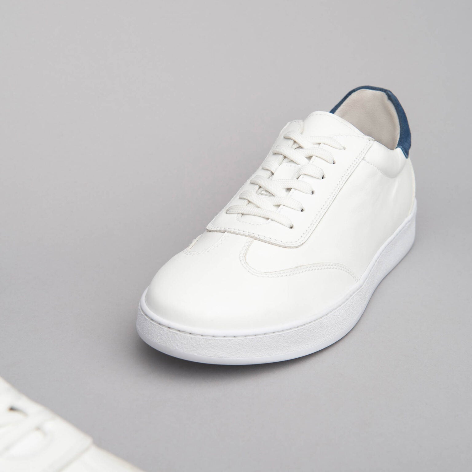 NERO GIARDINI E001562U PELLE/CAMOSCIO BIANCO