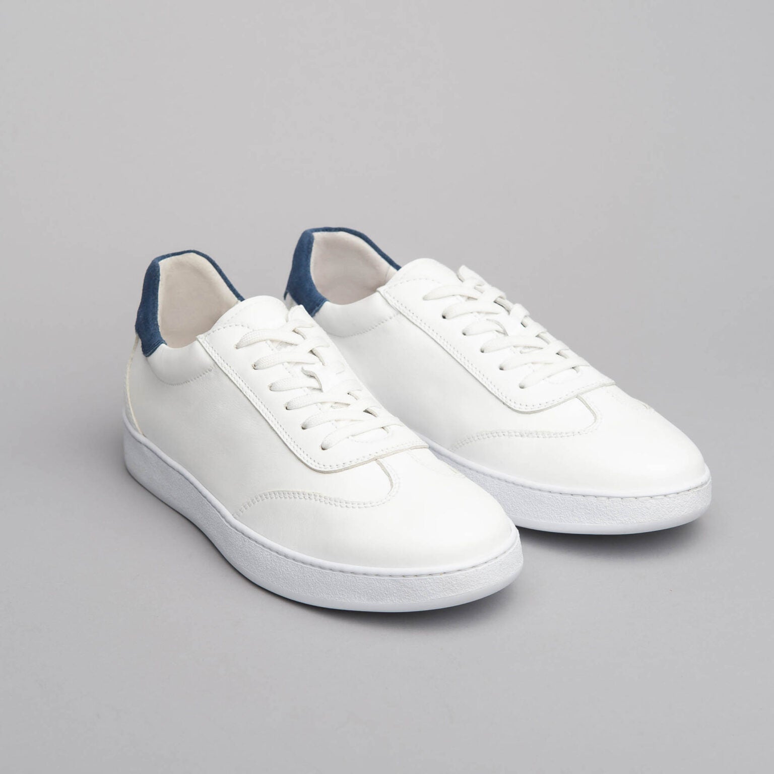 NERO GIARDINI E001562U PELLE/CAMOSCIO BIANCO