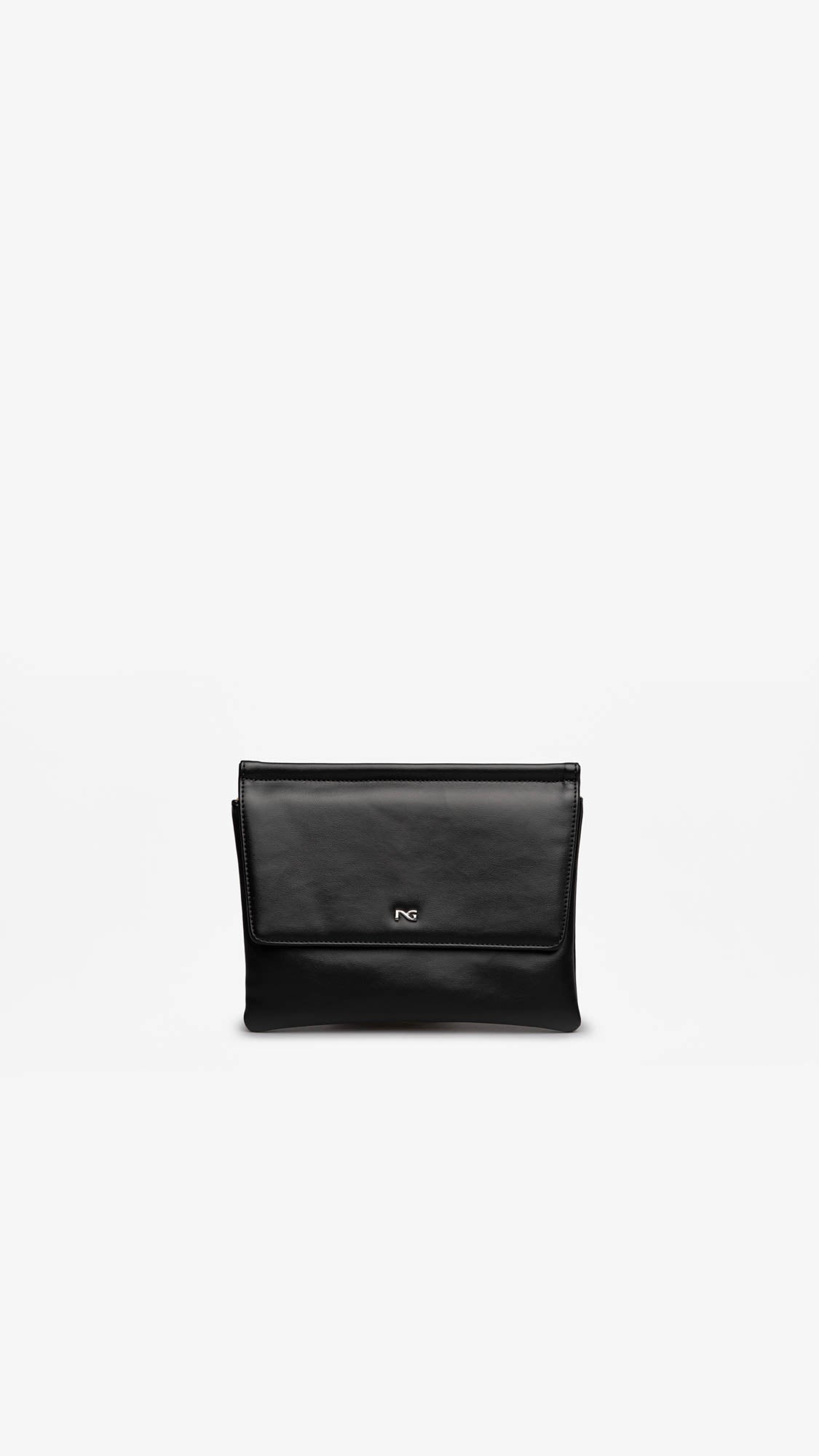 NERO GIARDINI E047014D POCHETTE DA DONNA IN MATERIALE TECNICO NERO