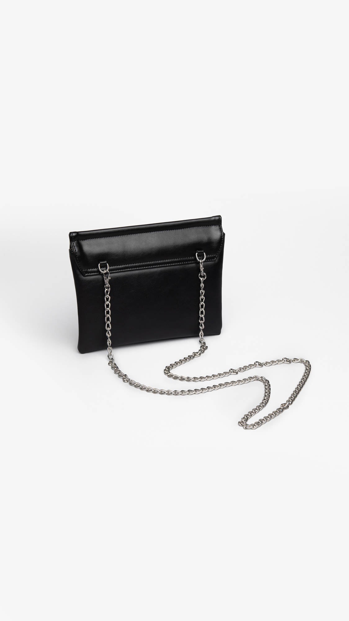 NERO GIARDINI E047014D POCHETTE DA DONNA IN MATERIALE TECNICO NERO