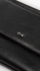 NERO GIARDINI E047014D POCHETTE DA DONNA IN MATERIALE TECNICO NERO