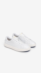 NERO GIARDINI E302892U SNEAKERS IN PELLE BIANCO
