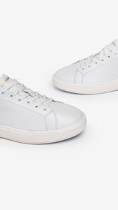 NERO GIARDINI E302892U SNEAKERS IN PELLE BIANCO