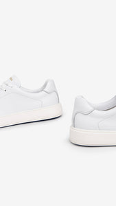 NERO GIARDINI E302892U SNEAKERS IN PELLE BIANCO