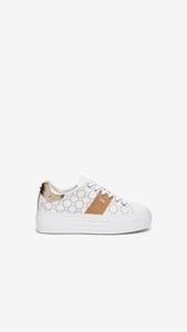 NERO GIARDINI E306531D SNEAKERS IN PELLE BIANCO