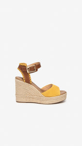 NERO GIARDINI E307640D SANDALI DONNA IN PELLE E CAMOSCIO SOLE