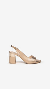 NERO GIARDINI E312862DE SANDALODONNA IN PELLE CREMA