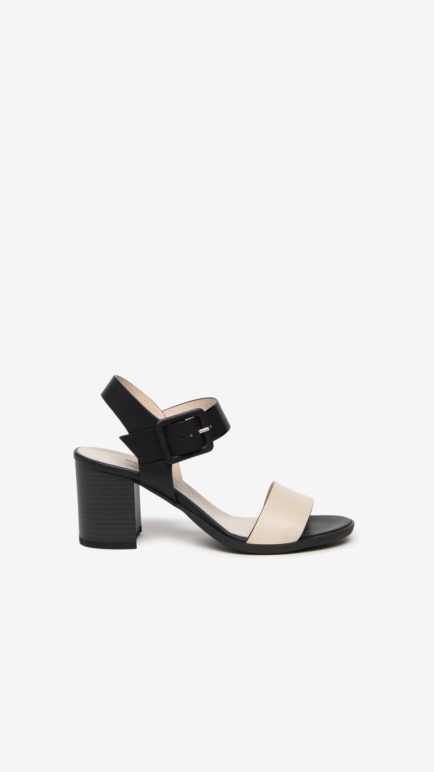 NERO GIARDINI E318654D SANDALI DONNA IN PELLE IVORY