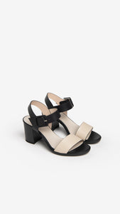 NERO GIARDINI E318654D SANDALI DONNA IN PELLE IVORY