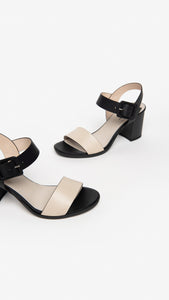 NERO GIARDINI E318654D SANDALI DONNA IN PELLE IVORY