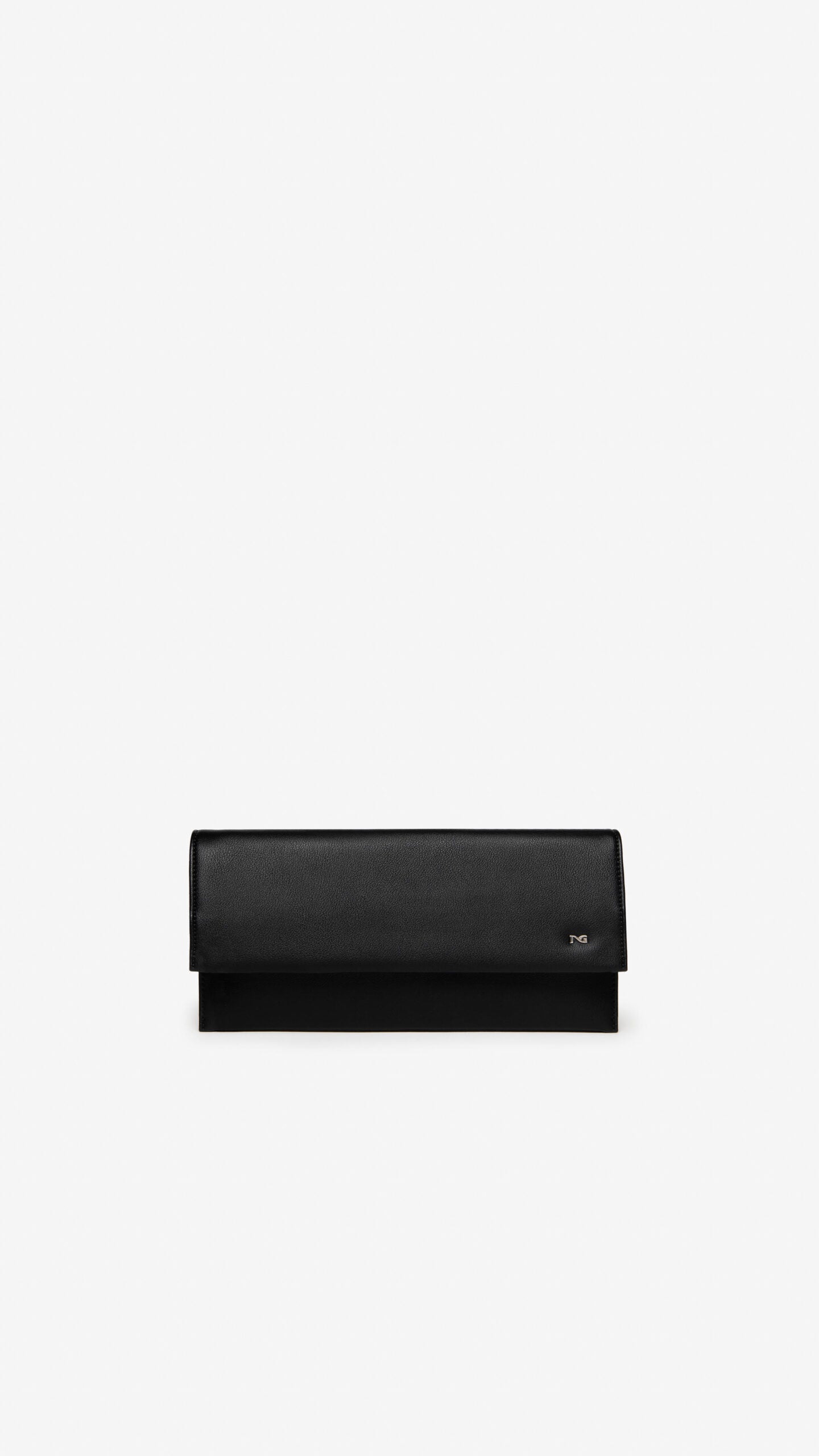 NERO GIARDINI E343003DE POCHETTE DA DONNA IN MATERIALE TECNICO NERO