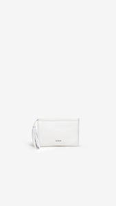 NERO GIARDINI E343085D POCHETTE DA DONNA IN PELLE BIANCO