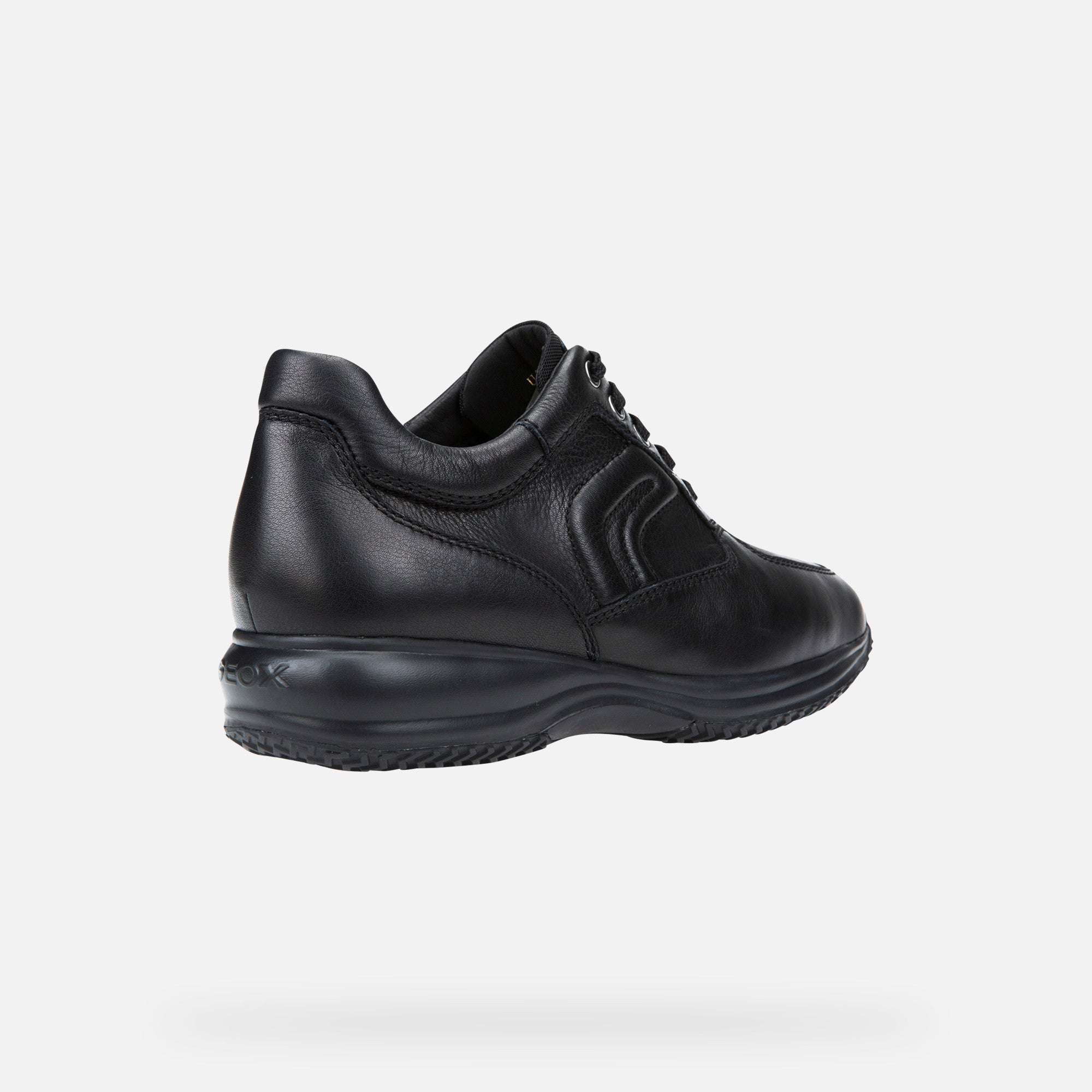GEOX U4356H 00085 SNEAKERS BASSE HAPPY UOMO NERO