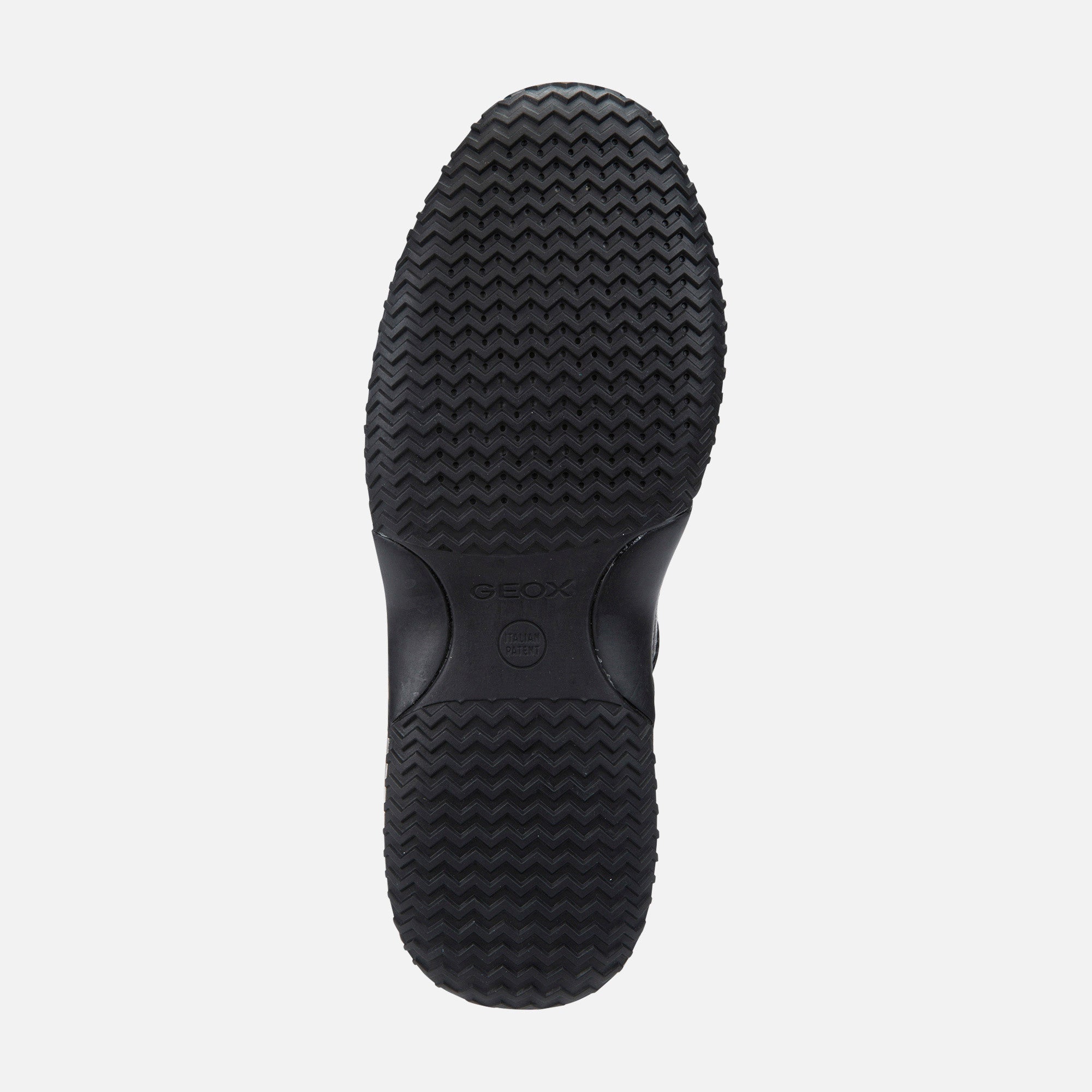 GEOX U4356H 00085 SNEAKERS BASSE HAPPY UOMO NERO