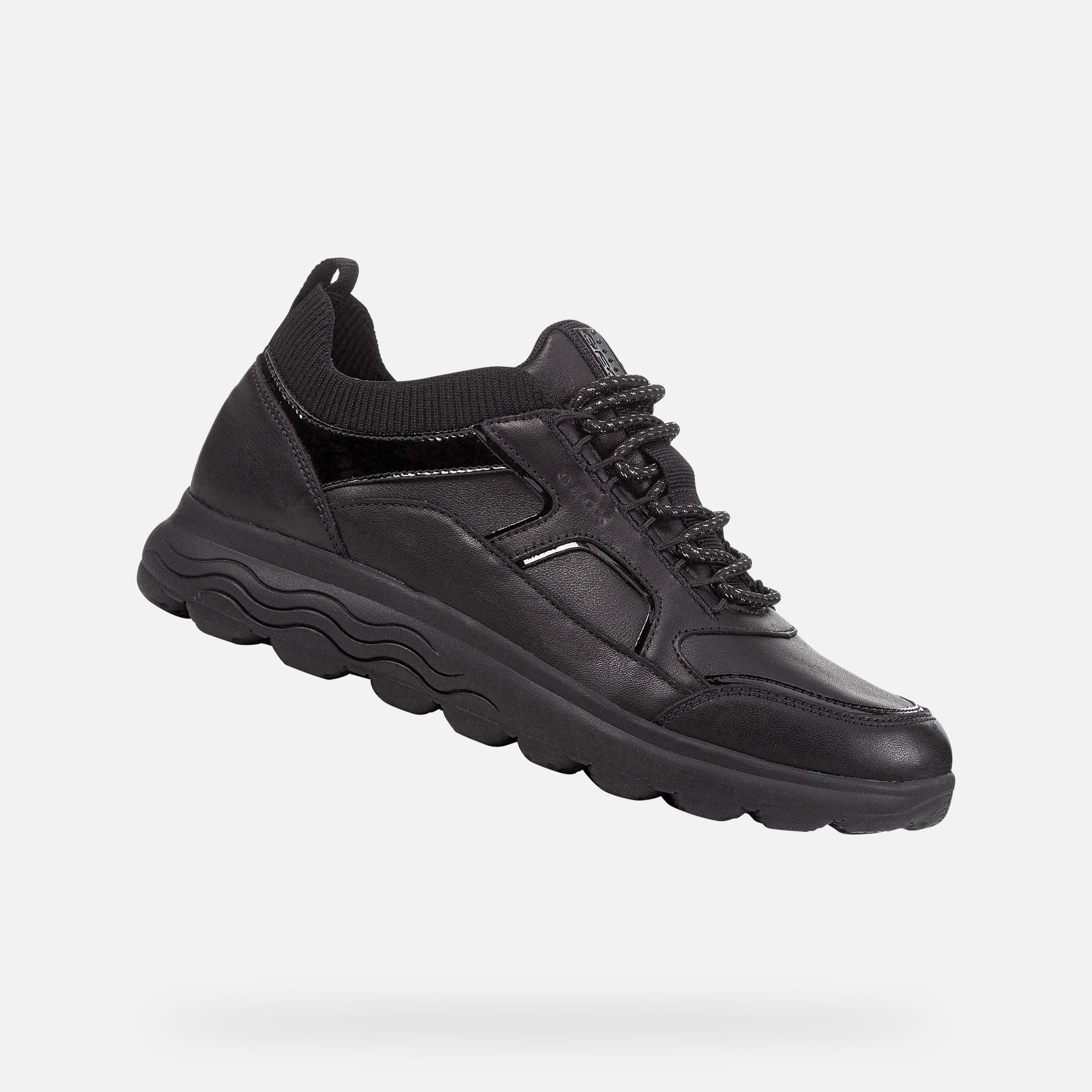 GEOX D26NUC 0856K SNEAKERS SPHERICA DONNA NERO