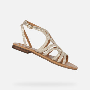 GEOX D35LXA 000KY SOZY S DONNA ORO CHIARO