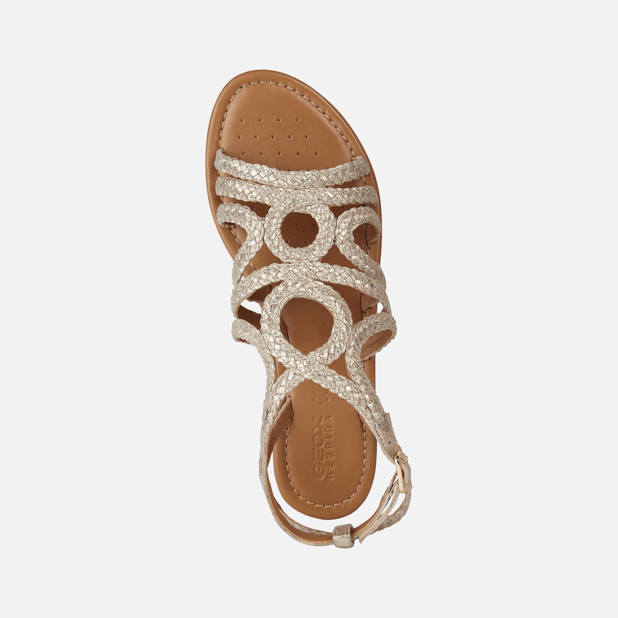 GEOX D35LXA 000KY SOZY S DONNA ORO CHIARO