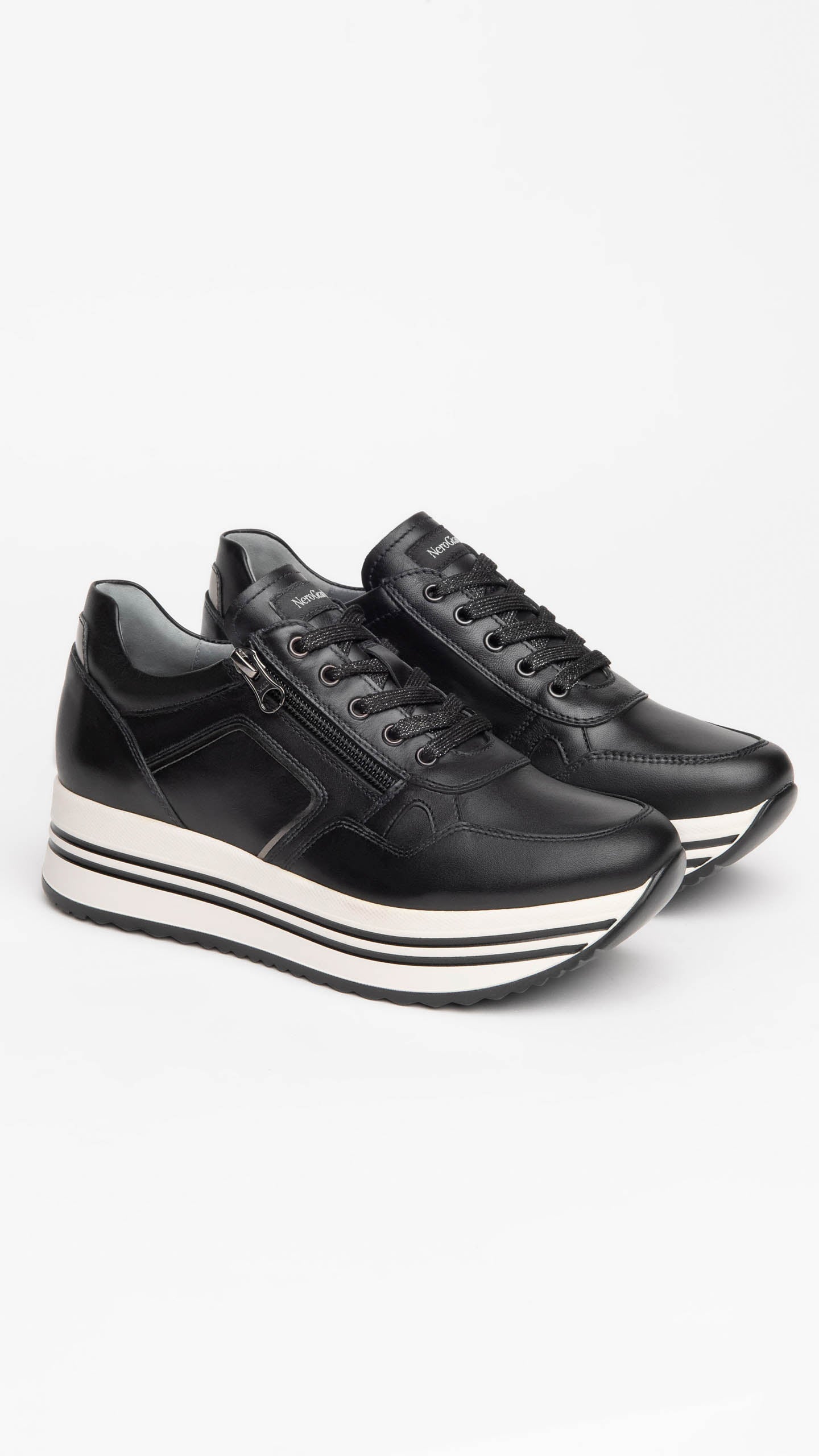 NERO GIARDINI I116930D PELLE NERO