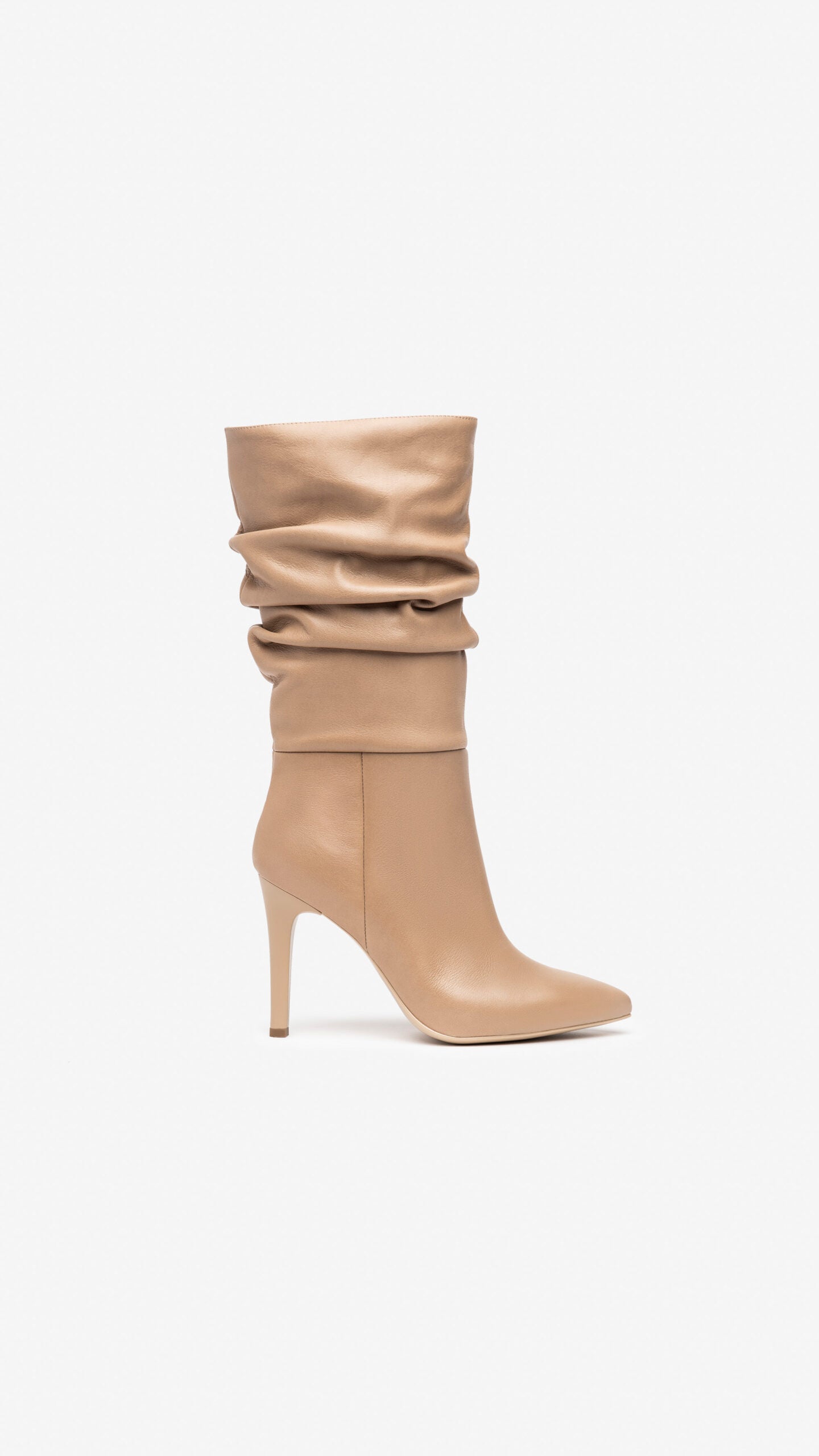 Nero Giardini I205542DE Stivali donna in pelle beige