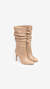 Nero Giardini I205542DE Stivali donna in pelle beige