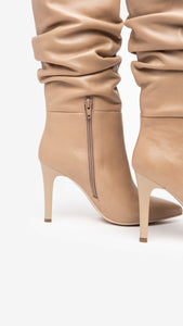 Nero Giardini I205542DE Stivali donna in pelle beige