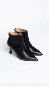 Nero Giardini I205582DE Tronchetti donna in pelle nera