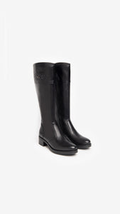 Nero Giardini I205780D Stivali donna in pelle nera