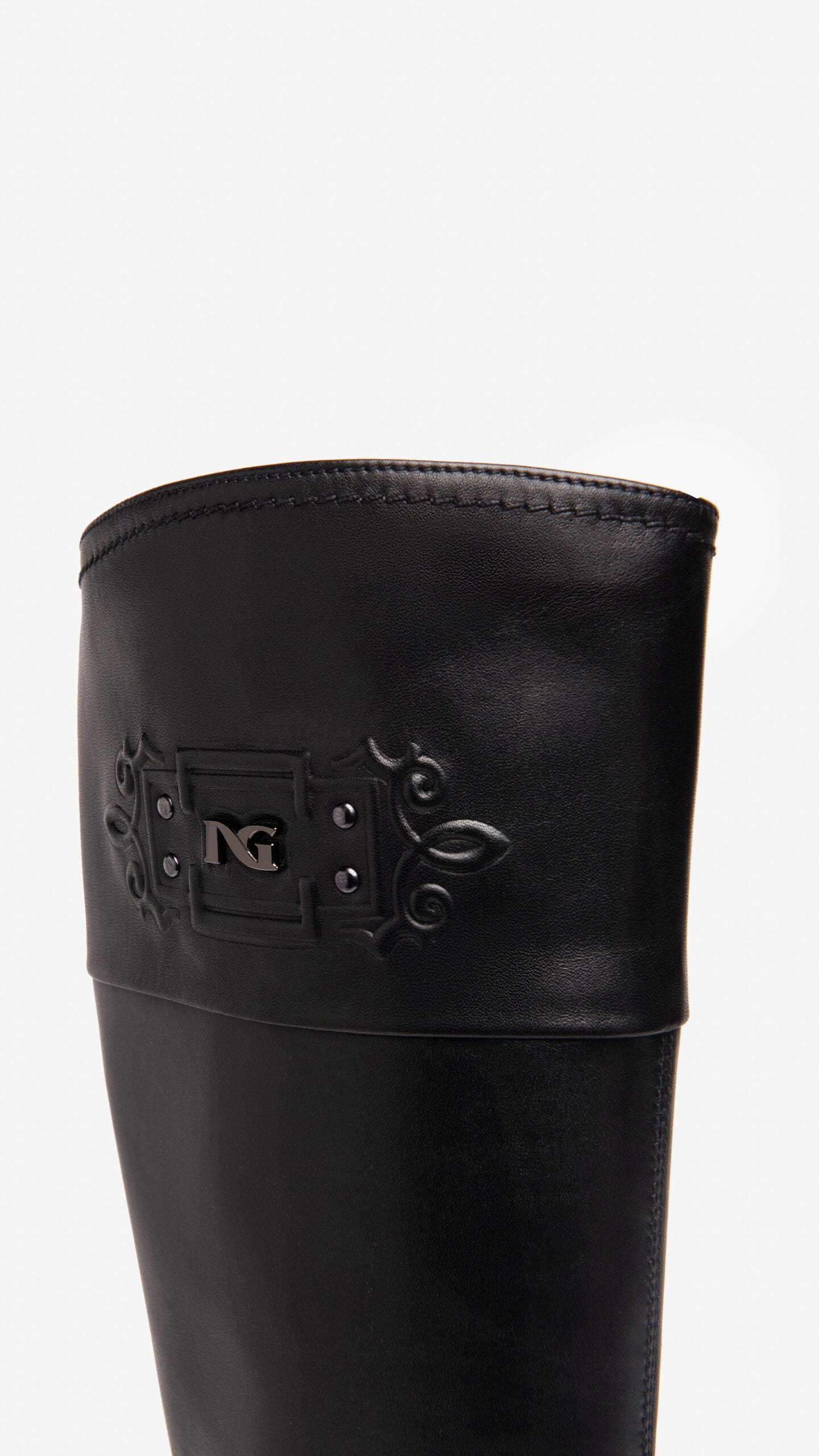 Nero Giardini I205780D Stivali donna in pelle nera