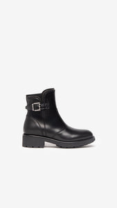 Nero Giardini I205802D Stivaletti donna in pelle nera