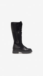 Nero Giardini I205916D Stivali donna in pelle nera