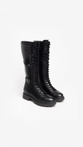 Nero Giardini I205916D Stivali donna in pelle nera