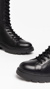 Nero Giardini I205916D Stivali donna in pelle nera