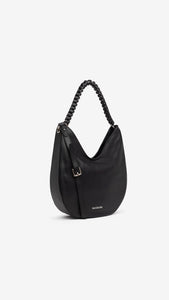 NERO GIARDINI I243071D BORSA HOBO DA DONNA IN PELLE NERO