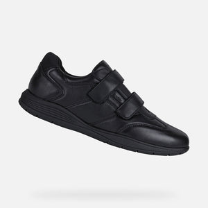 GEOX U16BXE SNEAKERS SPHERICA EC2 UOMO NERO