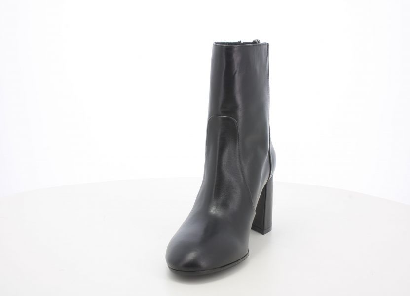 MELLUSO Z867 TRONCHETTODONNA IN PELLE NERO