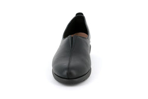 GRUNLAND SC2540 RYSA SLIP ON VERA PELLE NERO